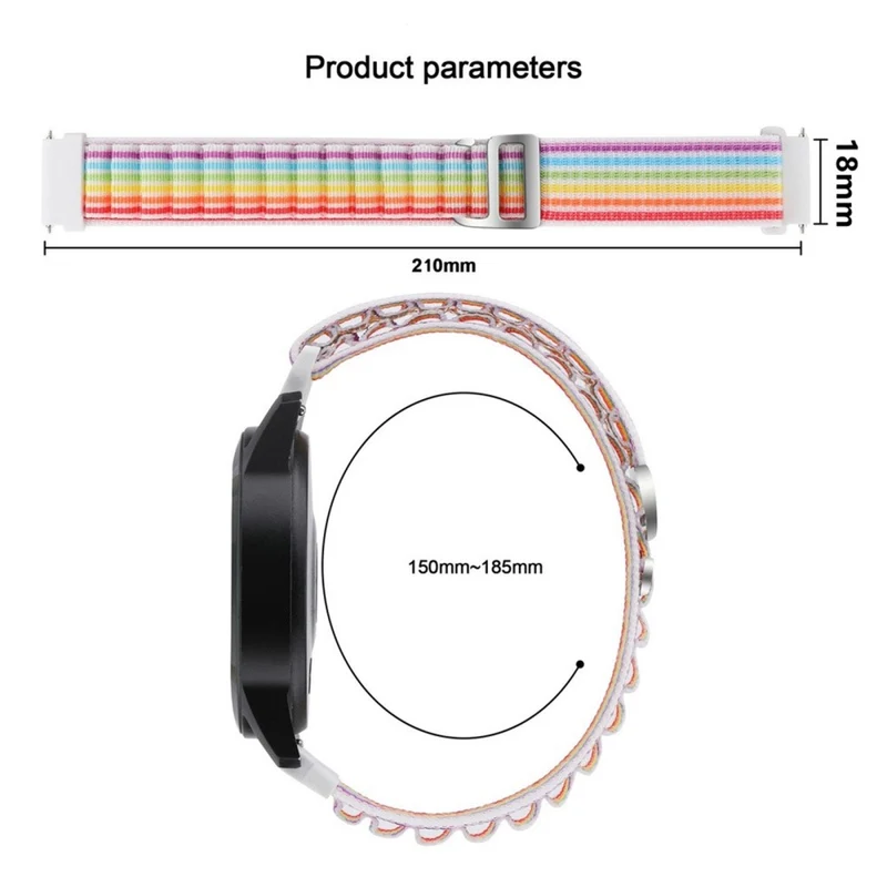 Bemerkenswert prächtig Universell Textil / Nylon armband