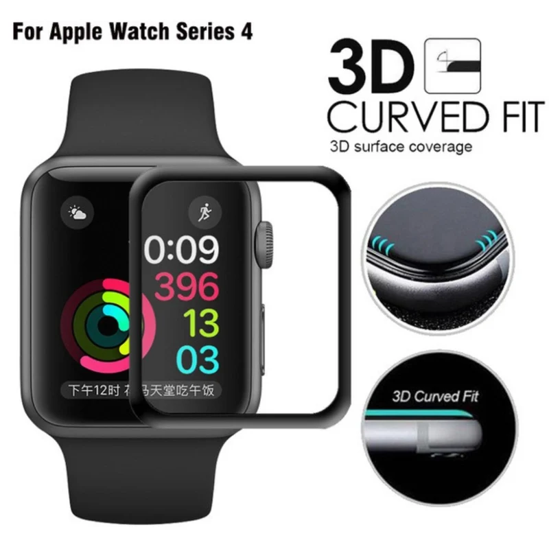 Apple Watch Series 4 44mm / Apple Watch 44mm Gehärtetes Glas Universell Displayschutz