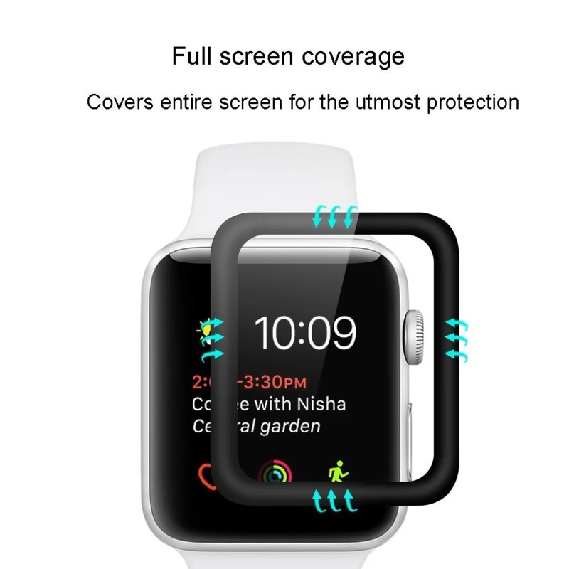 Apple Watch Series 4 44mm / Apple Watch 44mm Gehärtetes Glas Universell Displayschutz