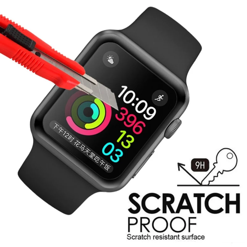 Apple Watch Series 4 44mm / Apple Watch 44mm Gehärtetes Glas Universell Displayschutz