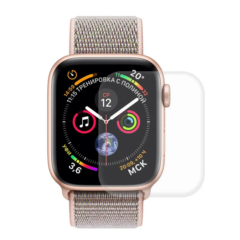 Apple Watch Series 4 40mm / Apple Watch 40mm Plastik HD Universell Displayschutz