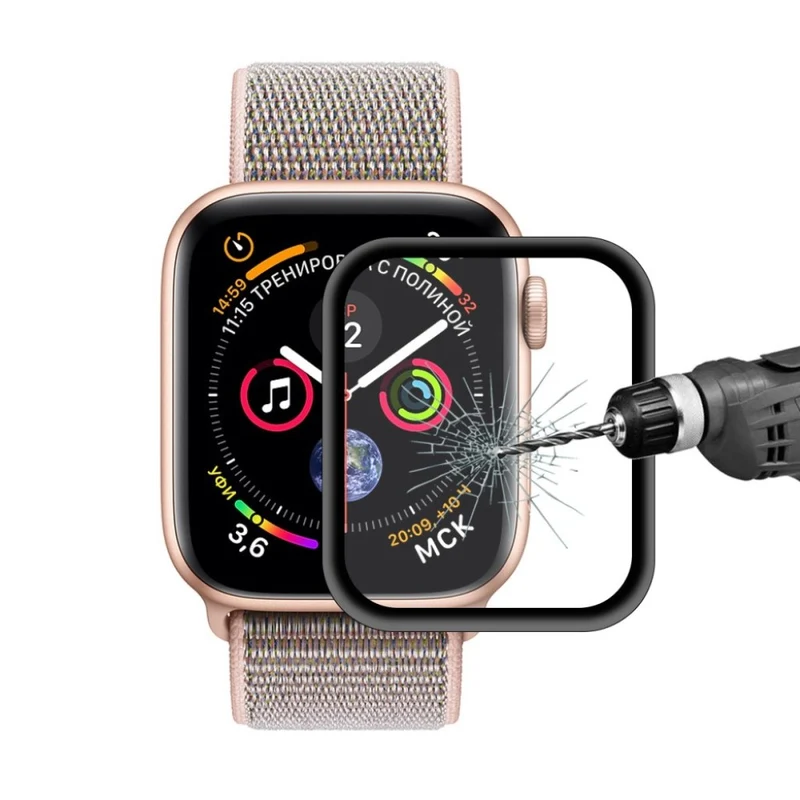 Apple Watch Series 4 40mm / Apple Watch 40mm Gehärtetes Glas Universell Displayschutz
