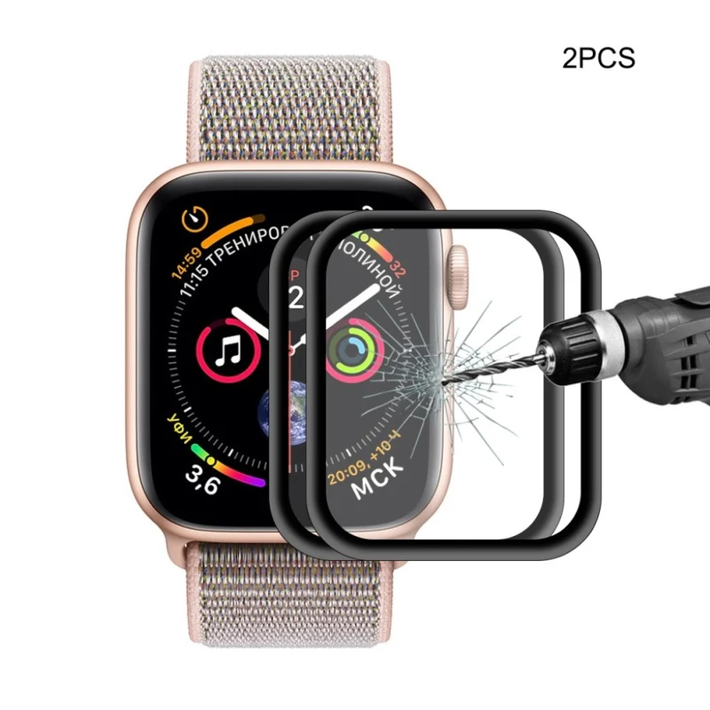 2stück Apple Watch Series 4 40mm / Apple Watch 40mm Gehärtetes Glas Universell Displayschutz