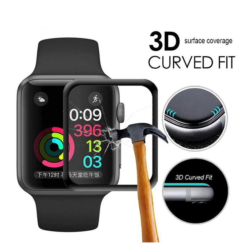 Apple Watch Series 4 40mm / Apple Watch 40mm Gehärtetes Glas Universell Displayschutz