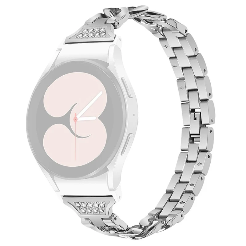 Megastark Universell Samsung Metall und Strass armband
