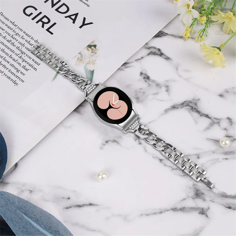Megastark Universell Samsung Metall und Strass armband