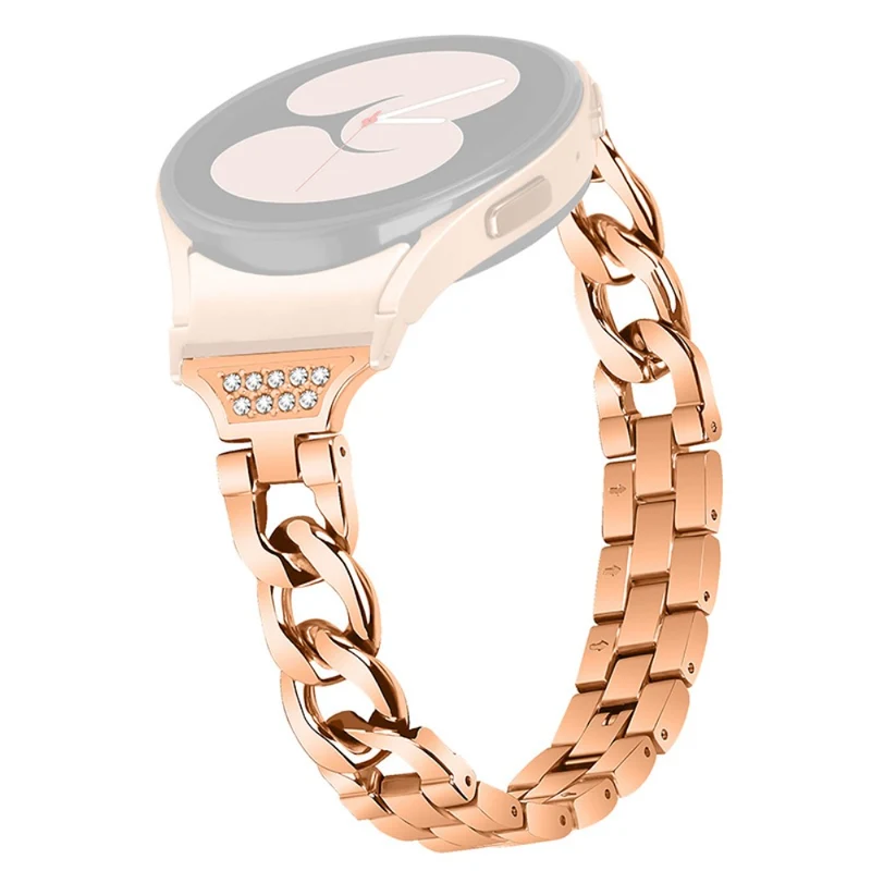 Auffallend süß Universell Samsung Metall und Strass armband
