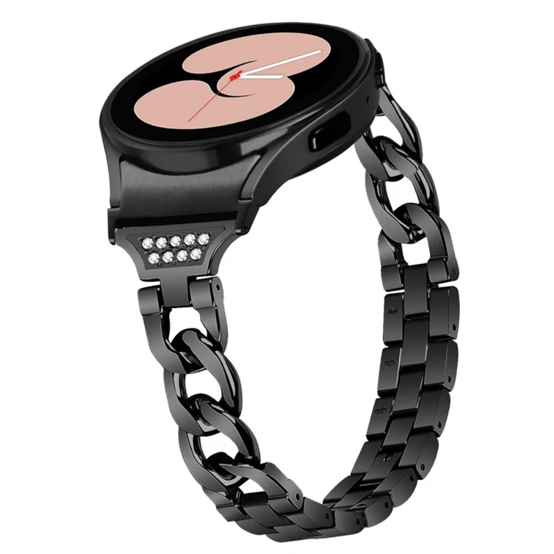 Auffallend süß Universell Samsung Metall und Strass armband