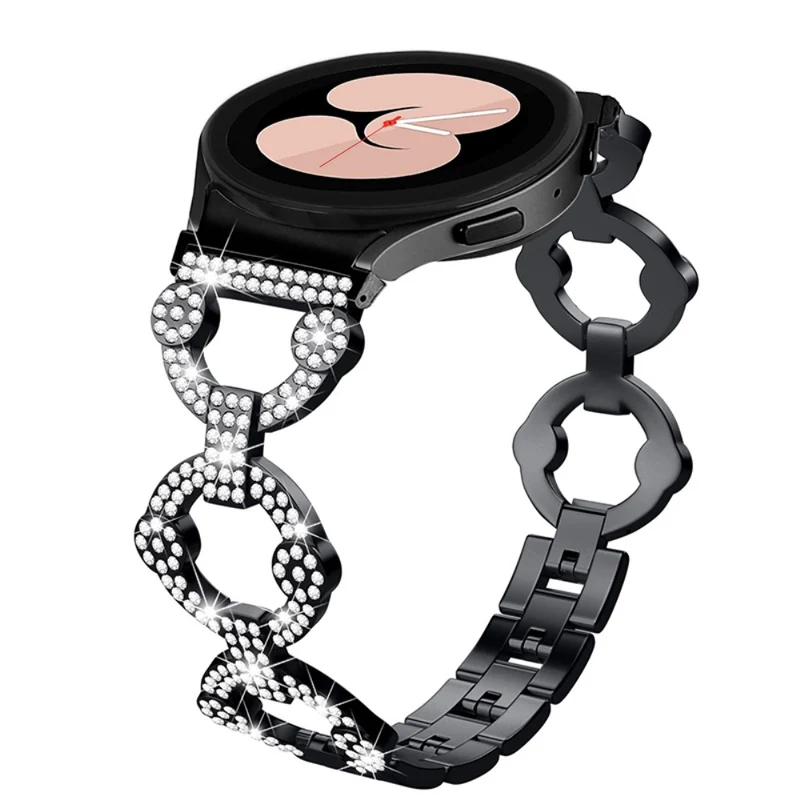 Mega stylisch Universell Samsung Metall und Strass armband
