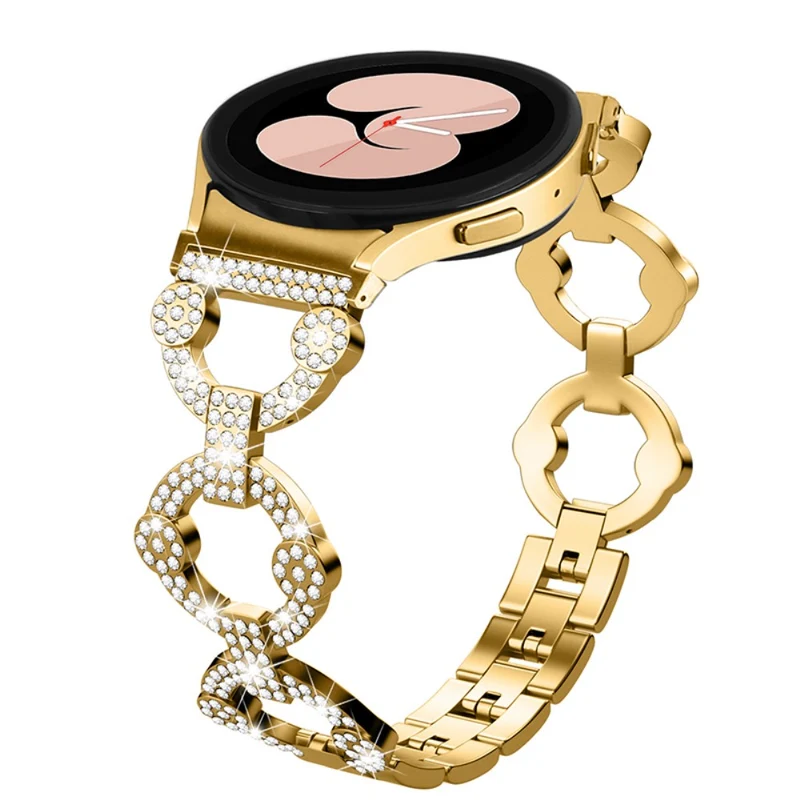 Mega stylisch Universell Samsung Metall und Strass armband