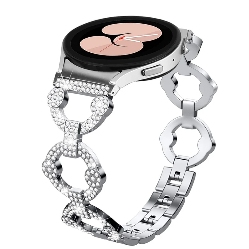 Mega stylisch Universell Samsung Metall und Strass armband