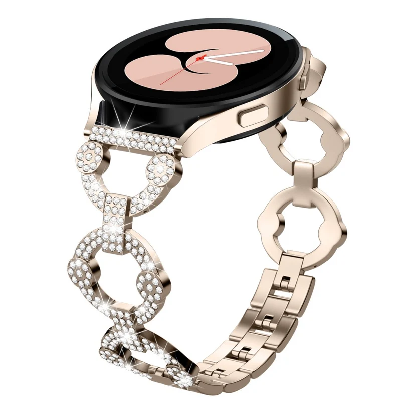 Stilvoll Universell Samsung Metall und Strass armband