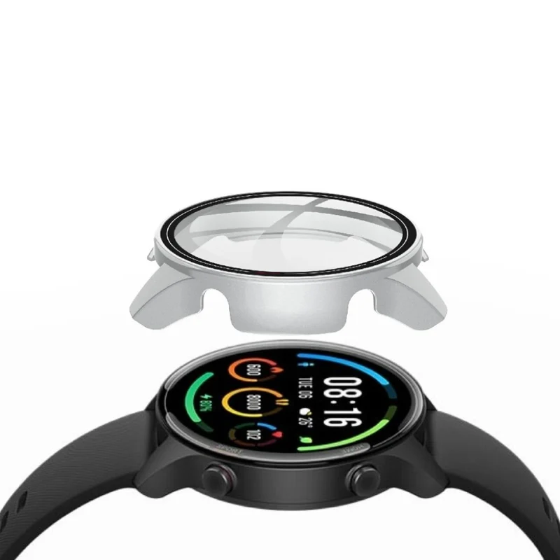 Schön Xiaomi Mi Watch Color Silikon / TPU und Glas Hülle