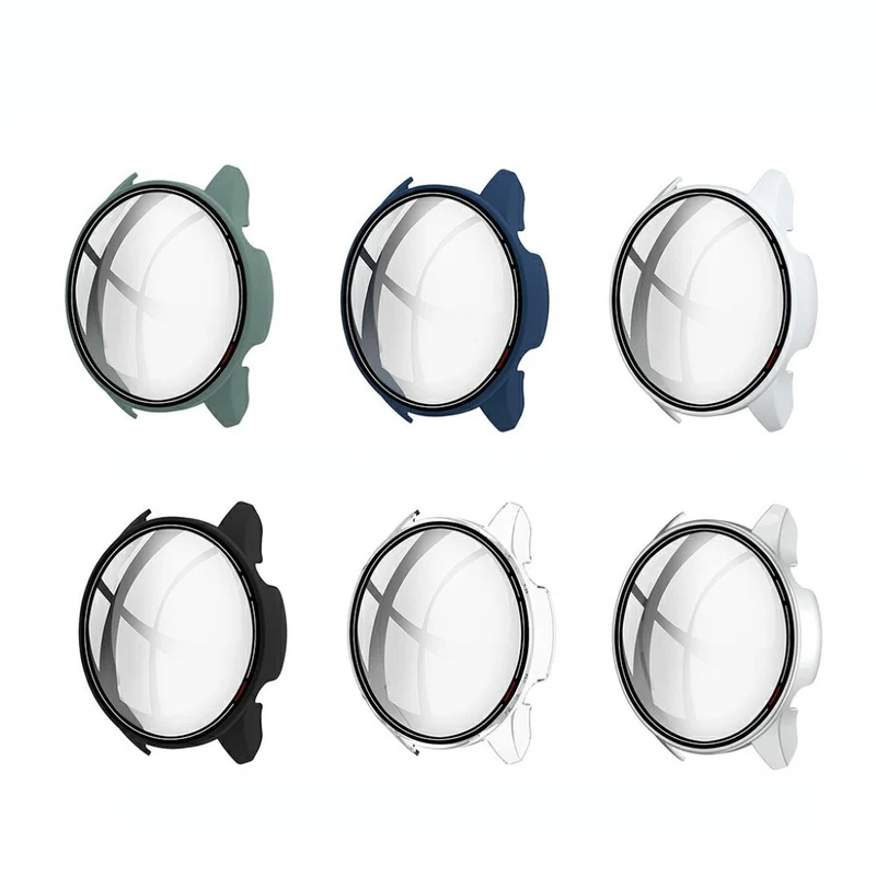 Schön Xiaomi Mi Watch Color Silikon / TPU und Glas Hülle