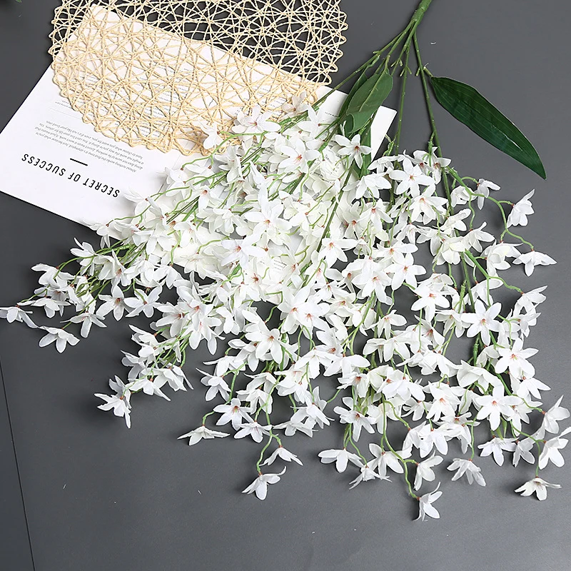 Künstliche Orchideenblume für die Innenraumdekoration