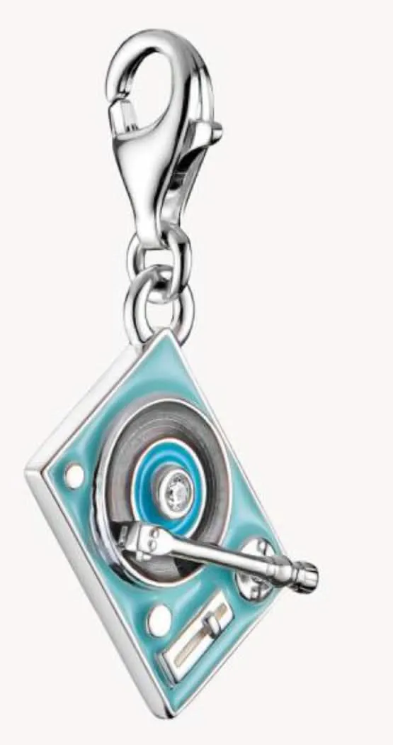Thomas Sabo Charm-Anhänger Plattenspieler Silber