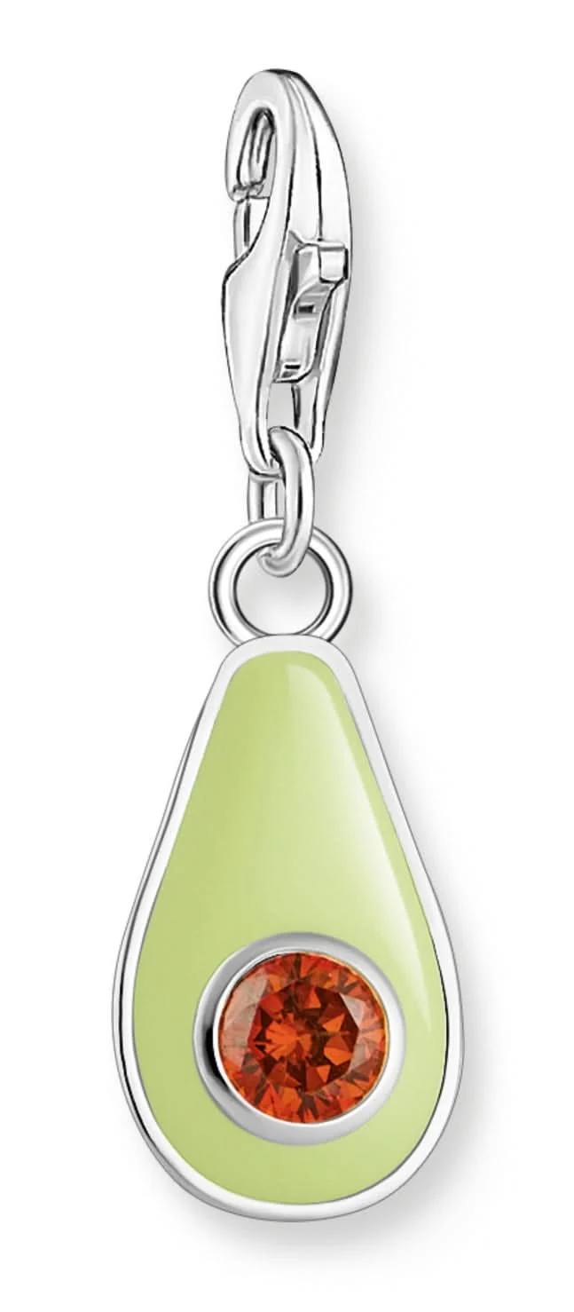 Thomas Sabo Charm-Anhänger Avocado Silber