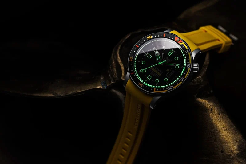 Vostok Europe Batiscafos NH35-511E767 Herrenuhr • 30 ATM • Tritium GTLS