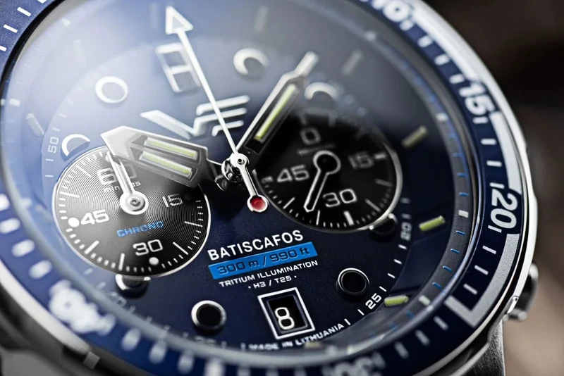 Vostok Europe Batiscafos 6S21-511A772 Herrenuhr • 300m Wasserdicht • Tritium-Beleuchtung