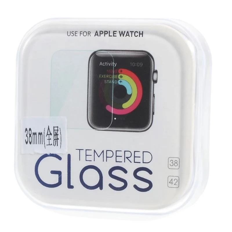 Apple Watch Series 1-3 38mm Gehärtetes Glas Displayschutz