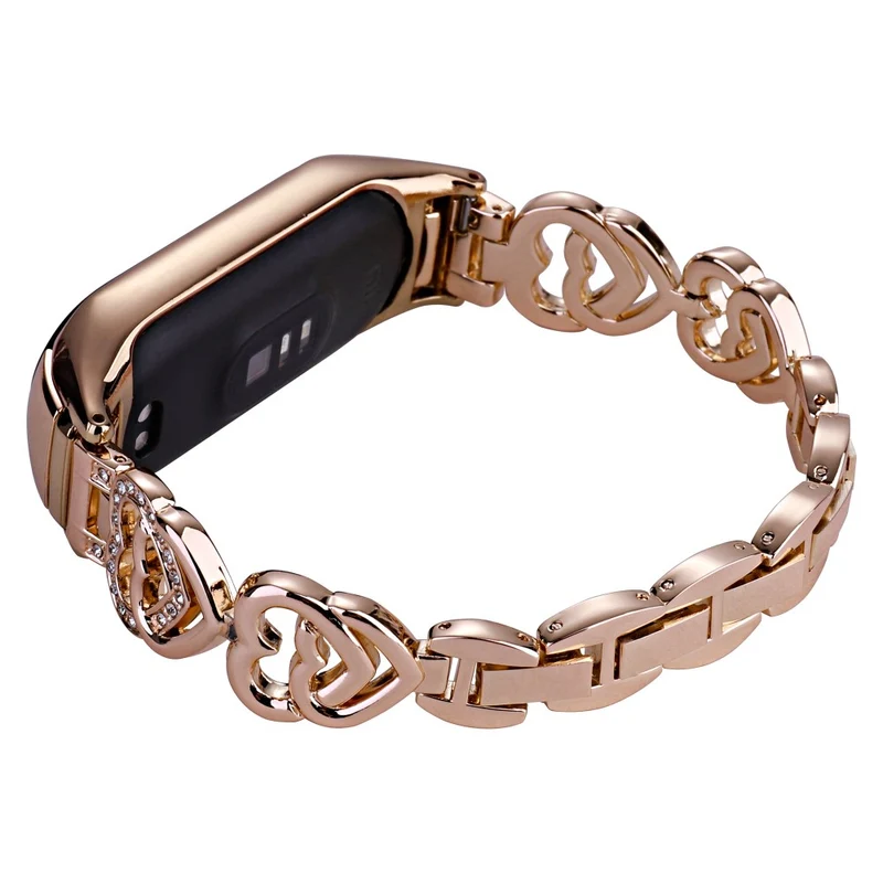 Xiaomi Mi Smart Band 6 / Xiaomi Mi Band 5 Metall und Strass armband