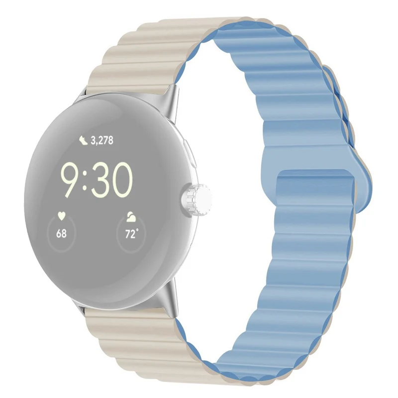Elegant Google Pixel Watch Silikon / TPU armband