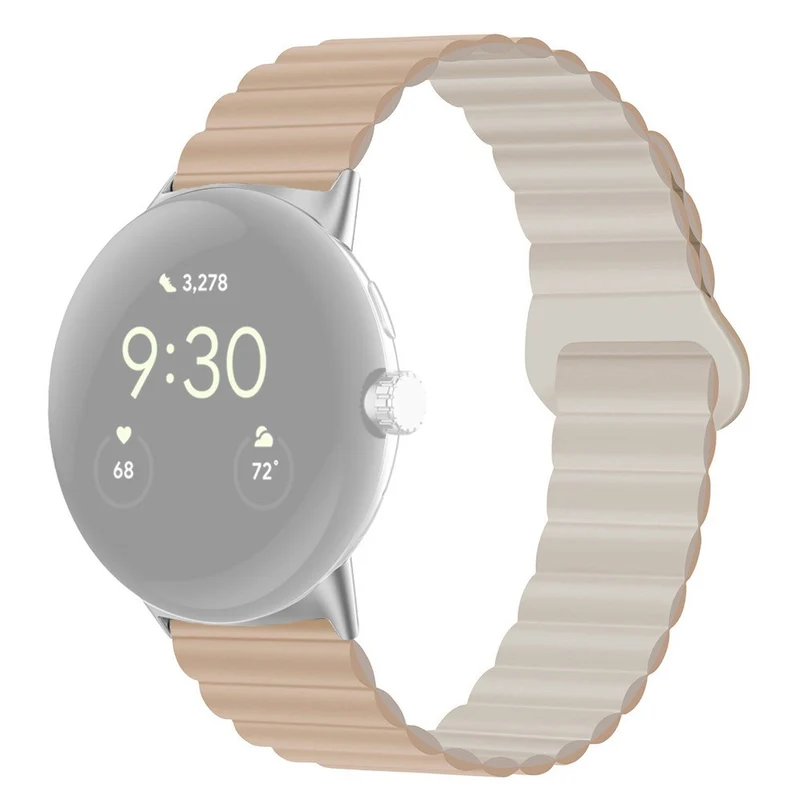 Elegant Google Pixel Watch Silikon / TPU armband
