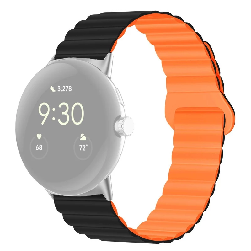 Elegant Google Pixel Watch Silikon / TPU armband