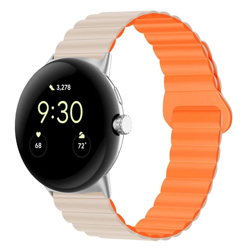 Elegant Google Pixel Watch Silikon / TPU armband