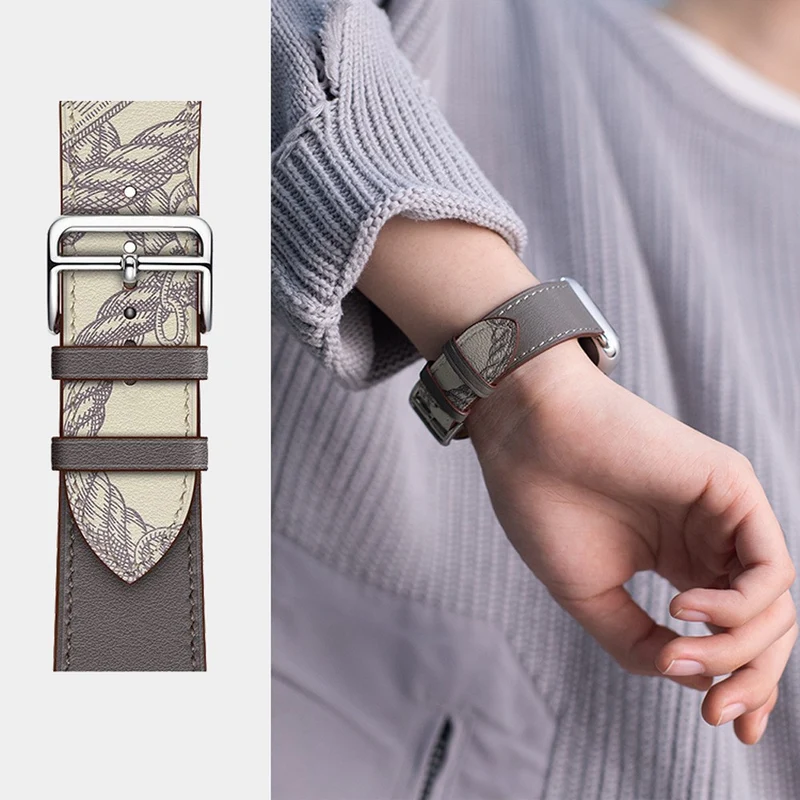 Sehr schön Google Pixel Watch Echtes Leder armband