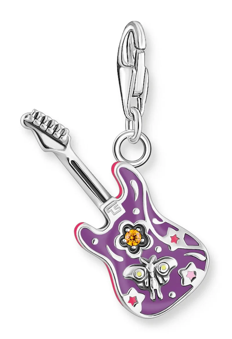 Thomas Sabo Charm-Anhänger E-Gitarre Silber