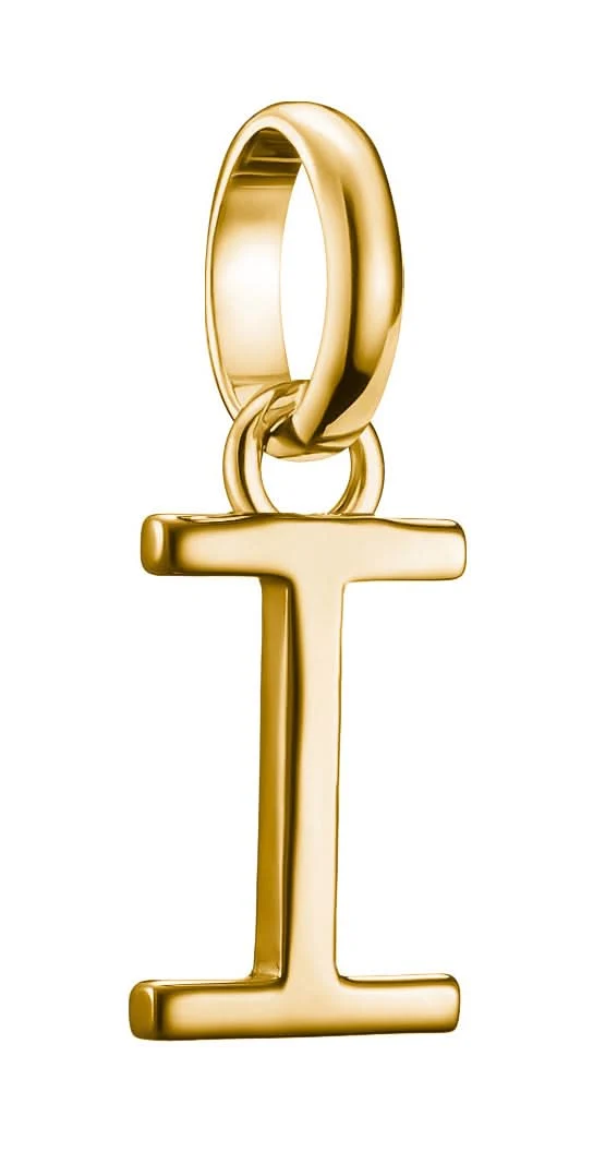 Thomas Sabo Charm-Anhänger Buchstabe I Connect vergoldet