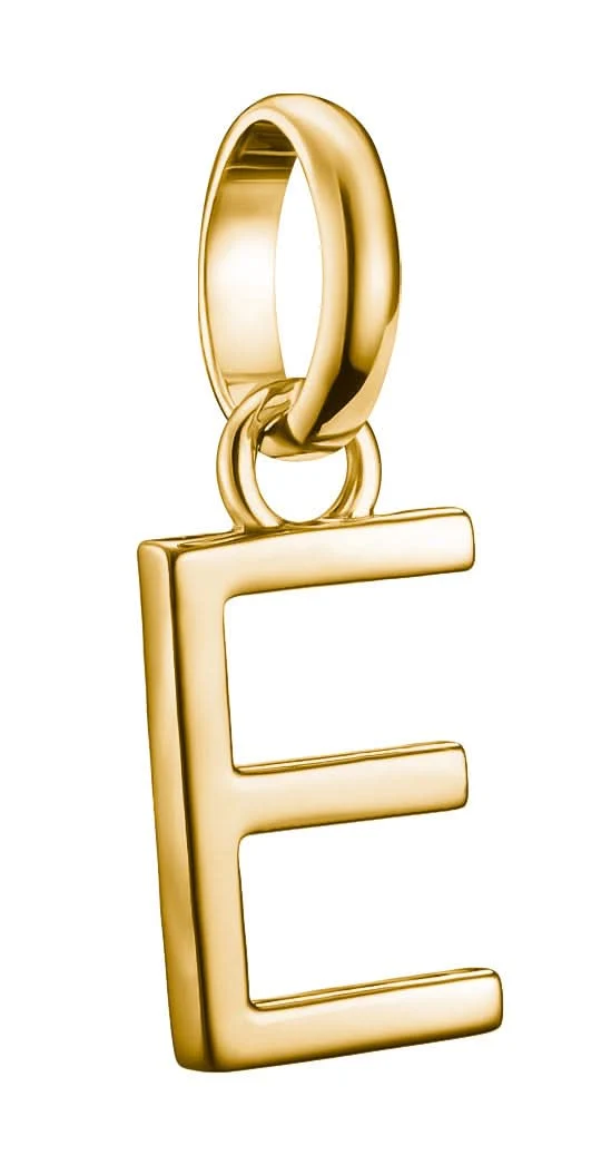 Thomas Sabo Charm-Anhänger Buchstabe E Connect vergoldet