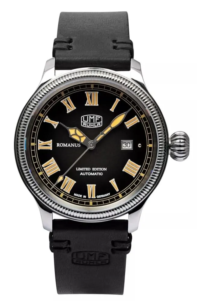 UMF Ruhla Limited Edition Romanus 1558-2 Herrenuhr • Made in Germany • Saphirglas