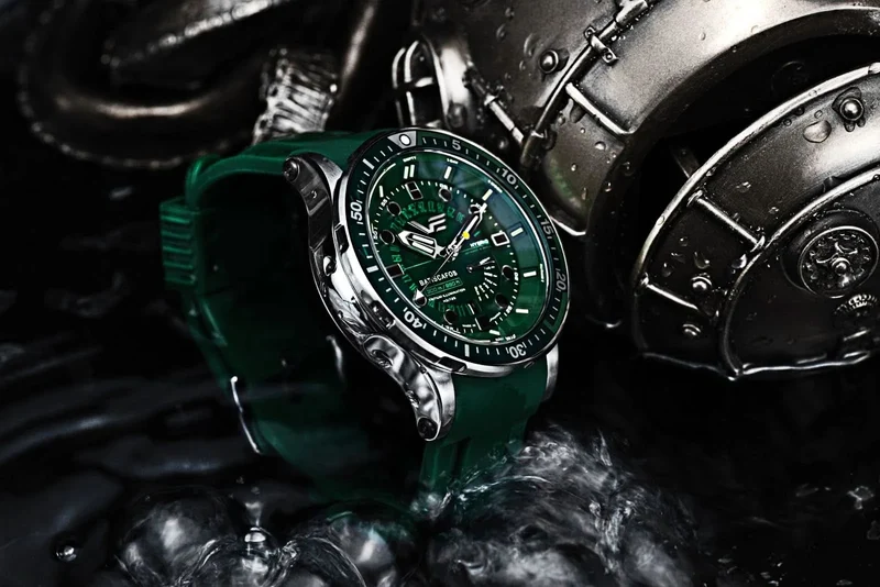 Vostok Europe Batiscafos PX84-511A770 Herrenuhr • Tritium-Beleuchtung • 30 ATM