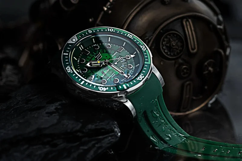 Vostok Europe Batiscafos PX84-511A770 Herrenuhr • Tritium-Beleuchtung • 30 ATM