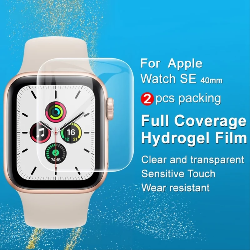 2stück Apple Smartwatch Silikon / TPU Universell Displayschutz