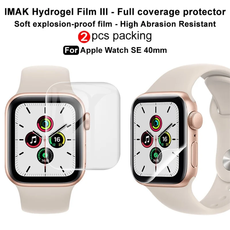 2stück Apple Smartwatch Silikon / TPU Universell Displayschutz