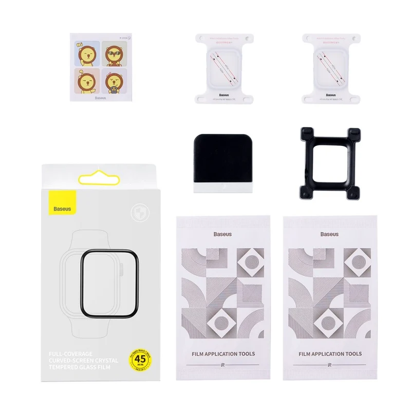2stück Apple Watch Series 8 (45mm) / Apple Watch Series 7 45mm Plastik HD Universell Displayschutz