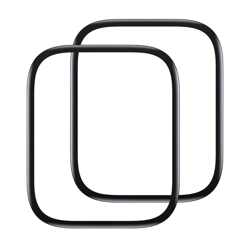 2stück Apple Watch Series 8 (45mm) / Apple Watch Series 7 45mm Plastik HD Universell Displayschutz