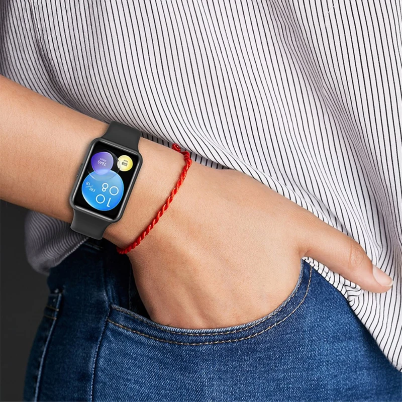 Absolut ordentlich Huawei Watch Fit 2 Silikon / TPU armband