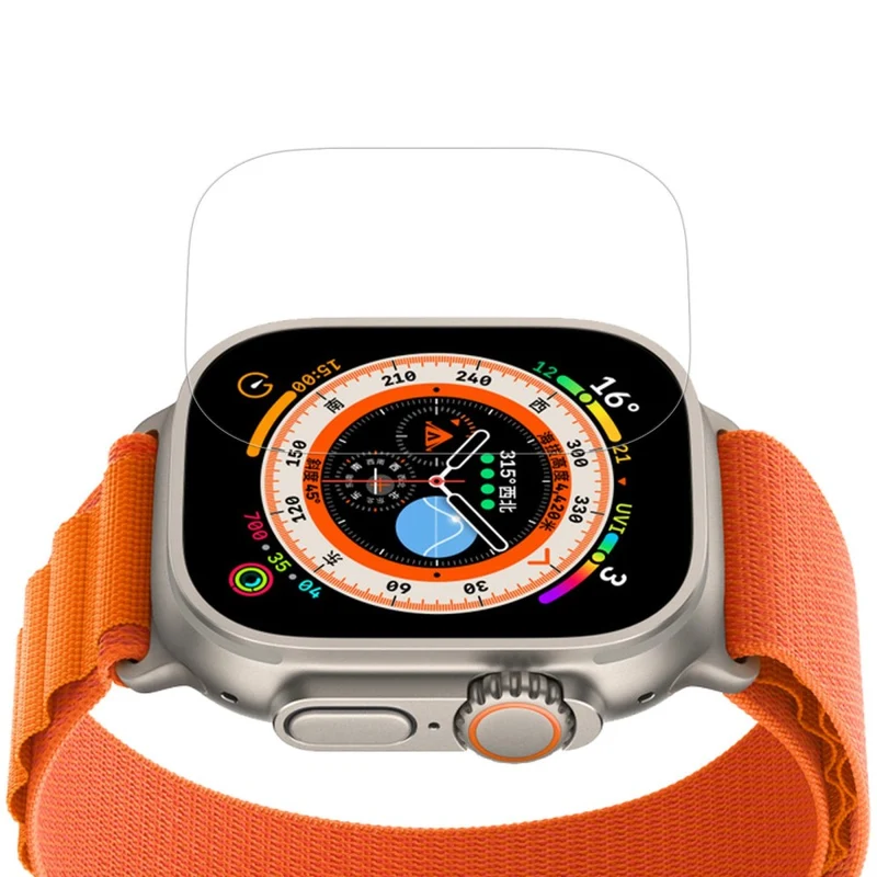 Apple Watch Ultra Gehärtetes Glas Displayschutz