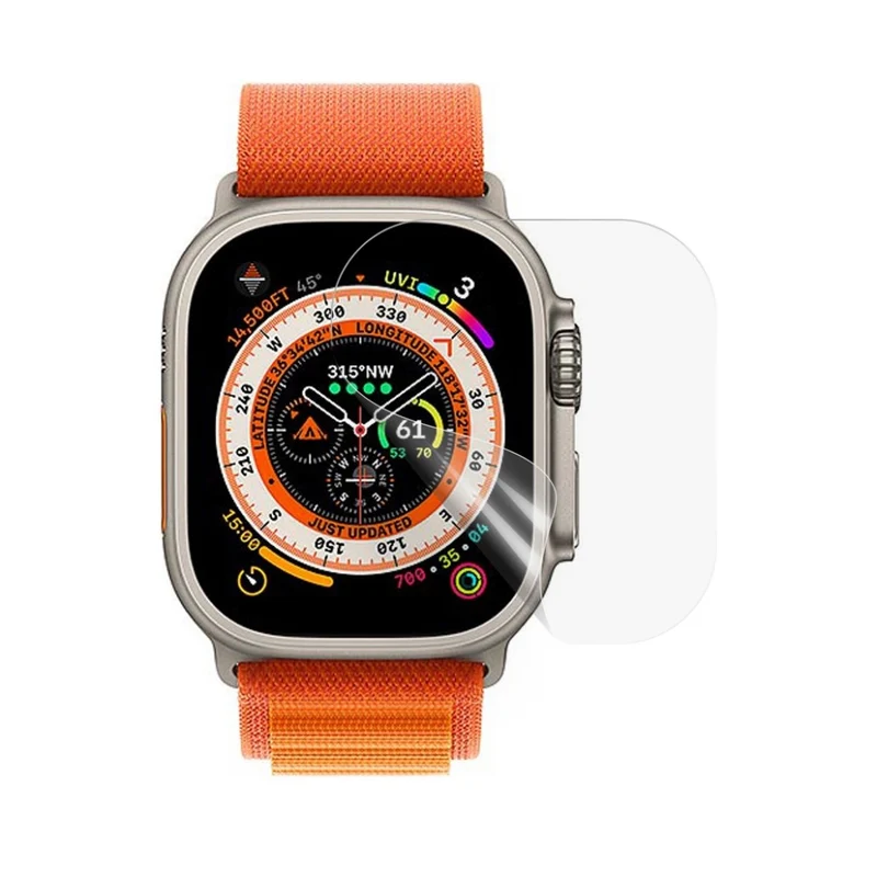 Apple Watch Ultra Silikon / TPU HD Displayschutz