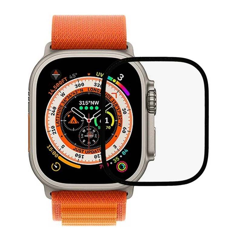 Apple Watch Ultra Plastik Displayschutz