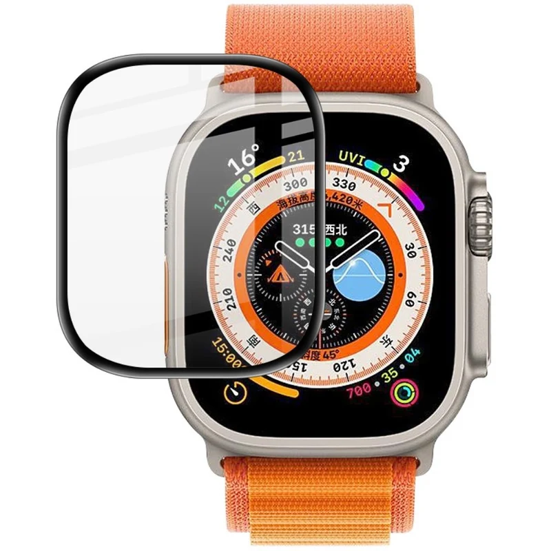 Apple Watch Ultra Plastik HD Displayschutz