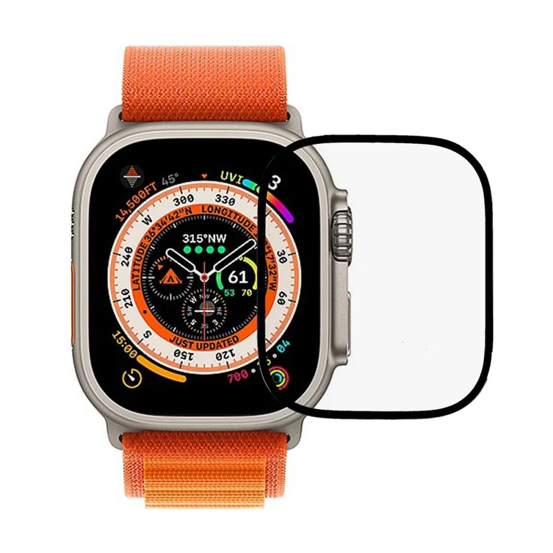 Apple Watch Ultra Gehärtetes Glas HD Displayschutz