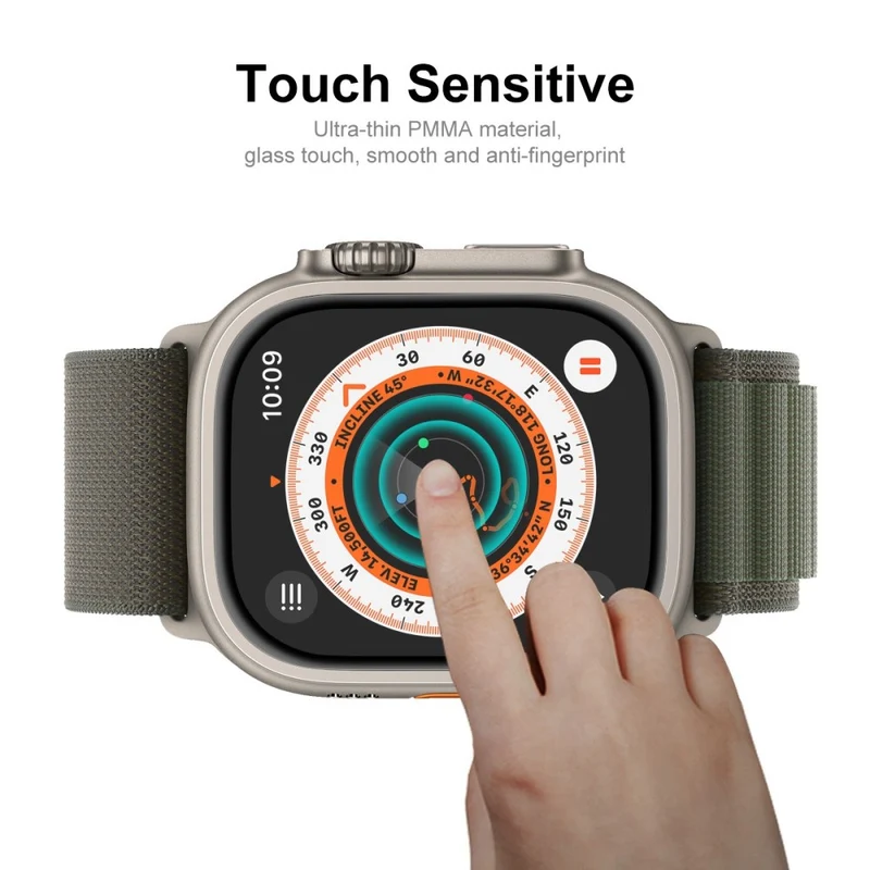 Apple Watch Ultra Plastik Displayschutz