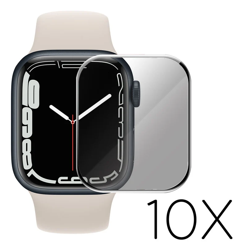 5stück Apple Watch Series 7 41mm Gehärtetes Glas Displayschutz