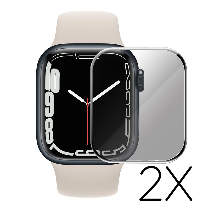 Apple Watch Series 7 41mm Gehärtetes Glas Displayschutz