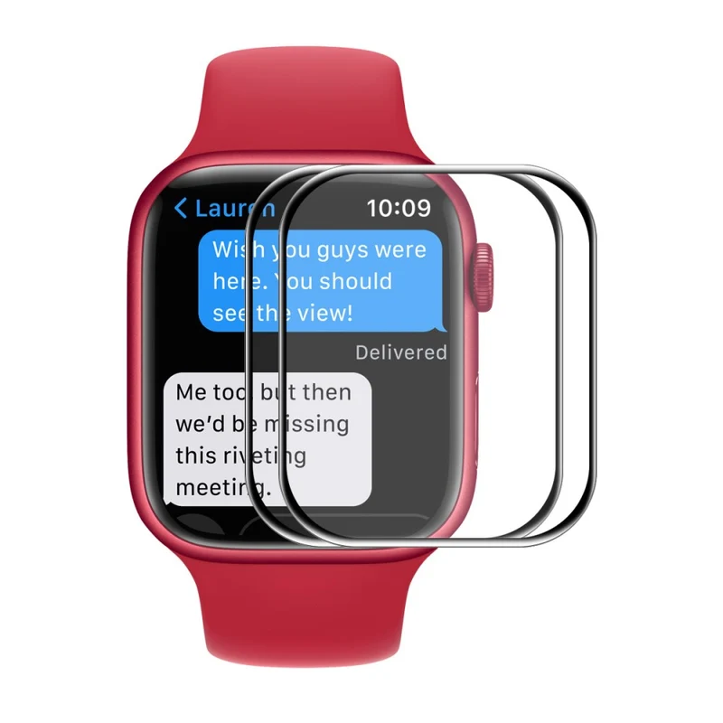 Apple Watch Series 7 41mm Gehärtetes Glas Displayschutz